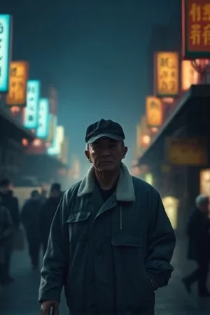 《倒数第二班地铁》封面：深夜地铁车厢里空荡的座位